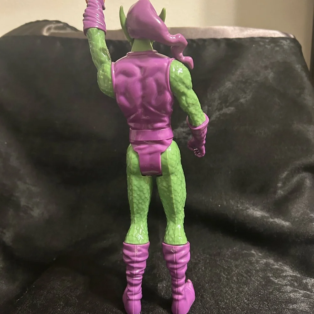 Scarlet Spider Man, Black Panther, Green Goblin & Power Ranger Ninja Steel Gold